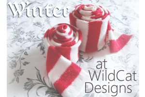 Promotional image designed for WildCat Designs knitwear